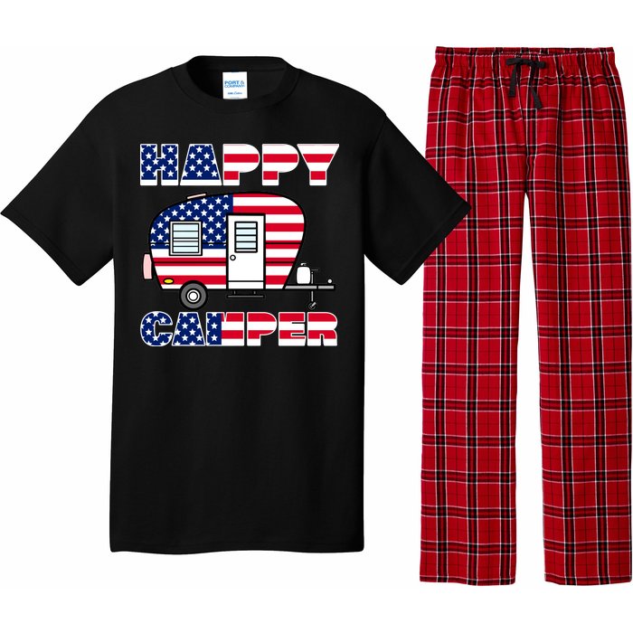 American Happy Camper USA Pajama Set