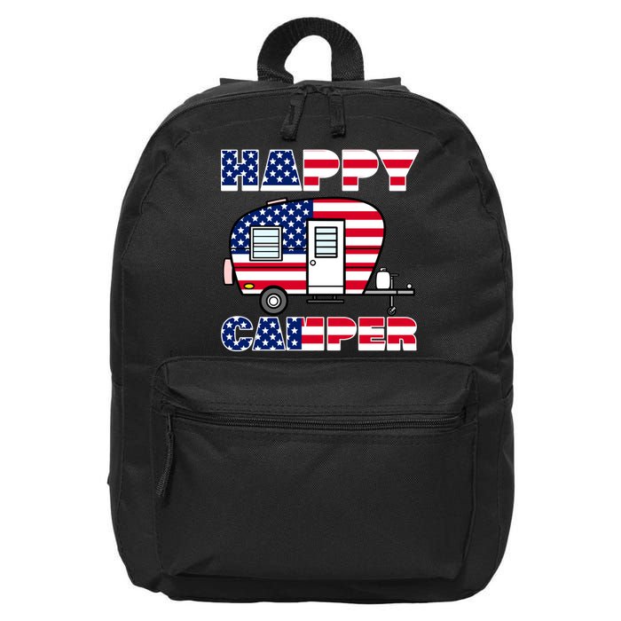 American Happy Camper USA 16 in Basic Backpack