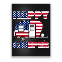 American Happy Camper USA Poster