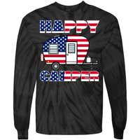 American Happy Camper USA Tie-Dye Long Sleeve Shirt