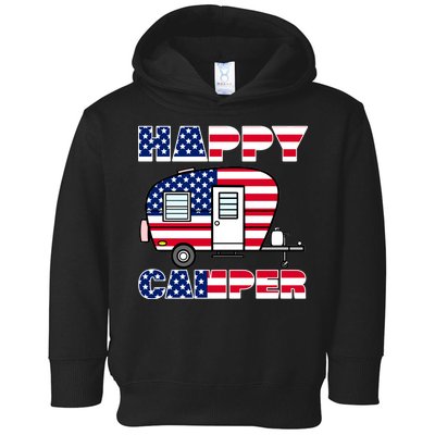 American Happy Camper USA Toddler Hoodie