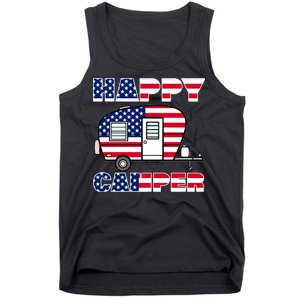 American Happy Camper USA Tank Top