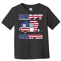 American Happy Camper USA Toddler T-Shirt