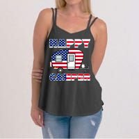 American Happy Camper USA Women's Strappy Tank