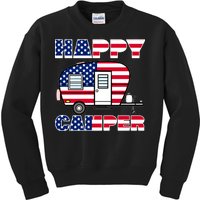 American Happy Camper USA Kids Sweatshirt