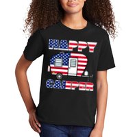American Happy Camper USA Kids T-Shirt