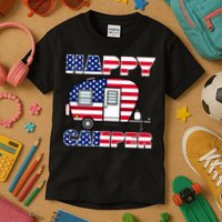 American Happy Camper USA Kids T-Shirt