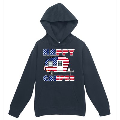 American Happy Camper USA Urban Pullover Hoodie