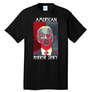 American Horror Funny Anti Biden Tall T-Shirt