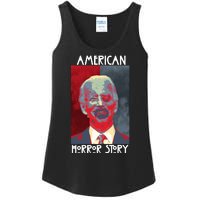 American Horror Funny Anti Biden Ladies Essential Tank