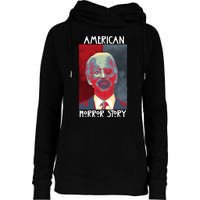 American Horror Funny Anti Biden Womens Funnel Neck Pullover Hood