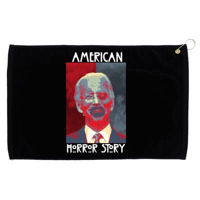 American Horror Funny Anti Biden Grommeted Golf Towel