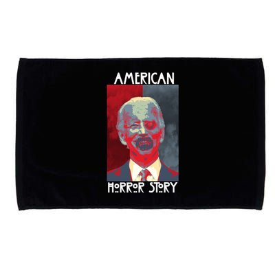 American Horror Funny Anti Biden Microfiber Hand Towel