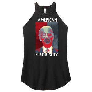 American Horror Funny Anti Biden Women's Perfect Tri Rocker Tank