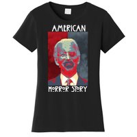 American Horror Funny Anti Biden Women's T-Shirt