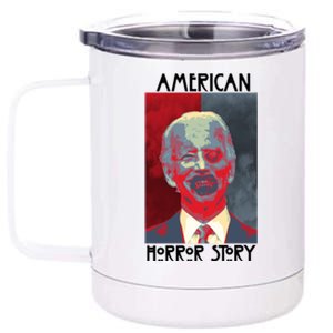 American Horror Funny Anti Biden 12 oz Stainless Steel Tumbler Cup