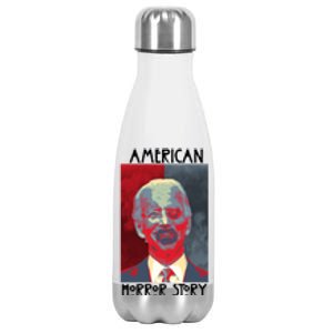 American Horror Funny Anti Biden Stainless Steel Insulated Water Bottle