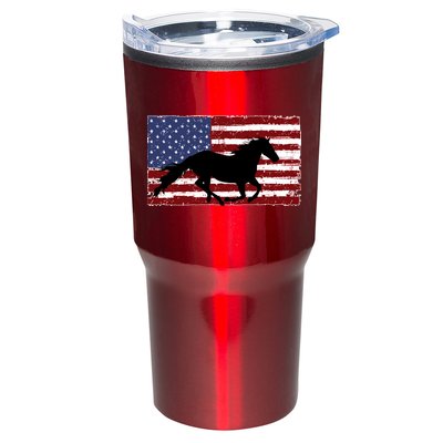 American Horse Flag Vintage Tumbler