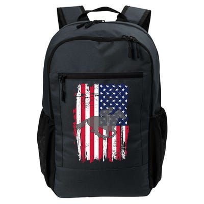 American Horse Racing Flag Backpack