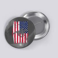 American Horse Racing Flag Button