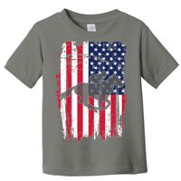 American Horse Racing Flag Toddler T-Shirt