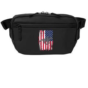 American Horse Racing Flag Crossbody Pack