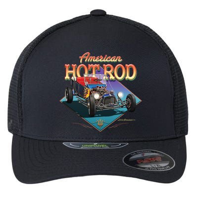 American Hot Rod Flexfit Unipanel Trucker Cap