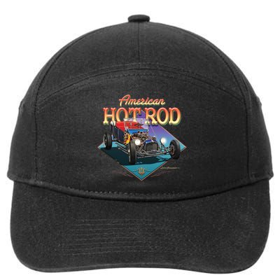 American Hot Rod 7-Panel Snapback Hat