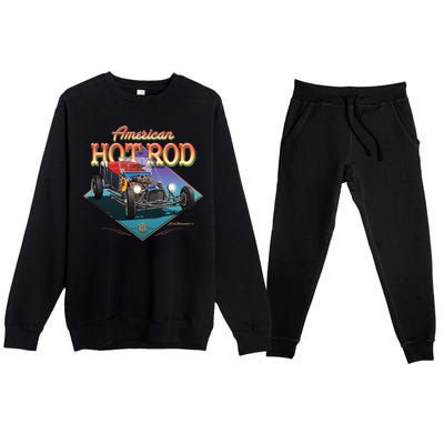 American Hot Rod Premium Crewneck Sweatsuit Set