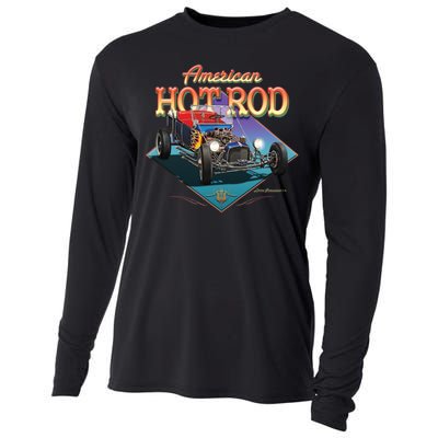 American Hot Rod Cooling Performance Long Sleeve Crew