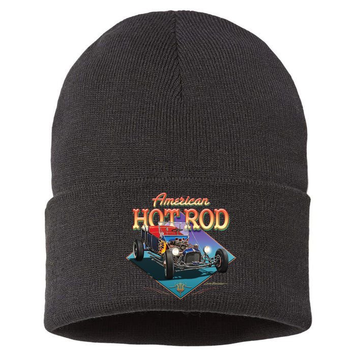 American Hot Rod Sustainable Knit Beanie