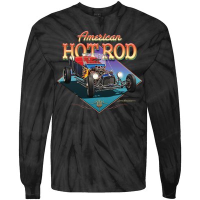 American Hot Rod Tie-Dye Long Sleeve Shirt