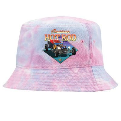 American Hot Rod Tie-Dyed Bucket Hat