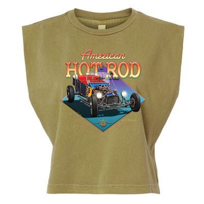 American Hot Rod Garment-Dyed Women's Muscle Tee