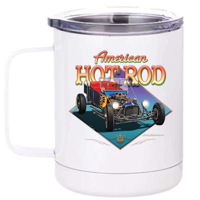 American Hot Rod 12 oz Stainless Steel Tumbler Cup