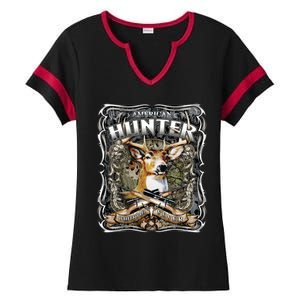 American Hunter Deer Wildlife Ladies Halftime Notch Neck Tee