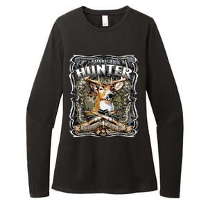 American Hunter Deer Wildlife Womens CVC Long Sleeve Shirt