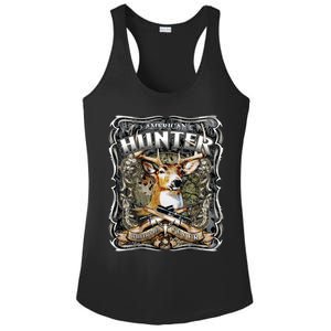 American Hunter Deer Wildlife Ladies PosiCharge Competitor Racerback Tank