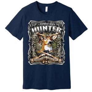 American Hunter Deer Wildlife Premium T-Shirt