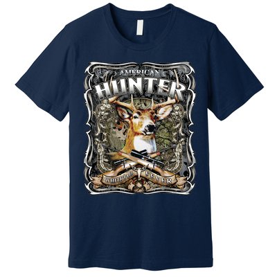 American Hunter Deer Wildlife Premium T-Shirt