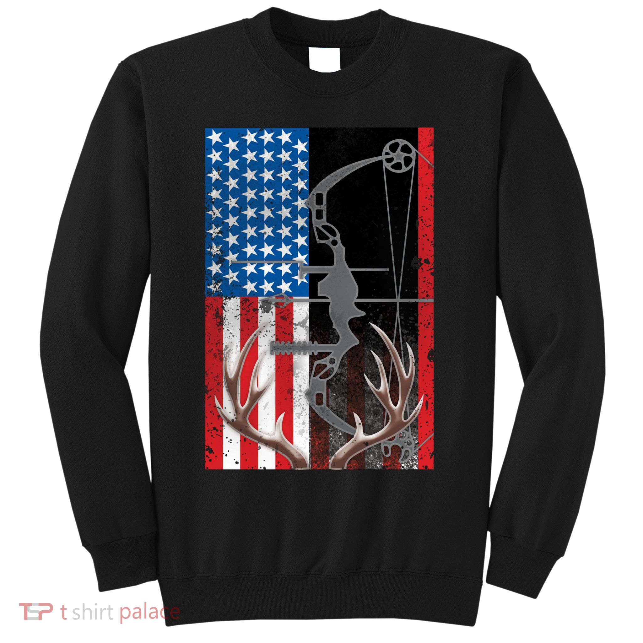 American Hunter USA Flag Sweatshirt