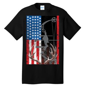 American Hunter USA Flag Tall T-Shirt