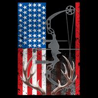 American Hunter USA Flag Button