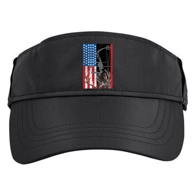 American Hunter USA Flag Adult Drive Performance Visor