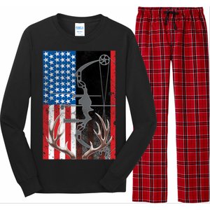 American Hunter USA Flag Long Sleeve Pajama Set