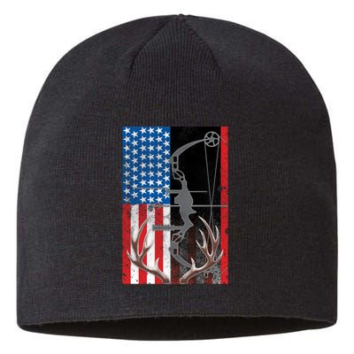 American Hunter USA Flag Sustainable Beanie