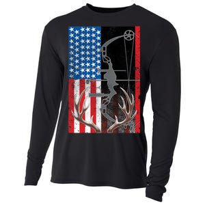 American Hunter USA Flag Cooling Performance Long Sleeve Crew