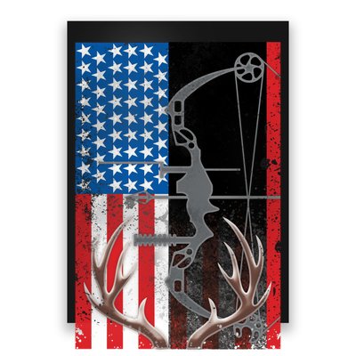 American Hunter USA Flag Poster