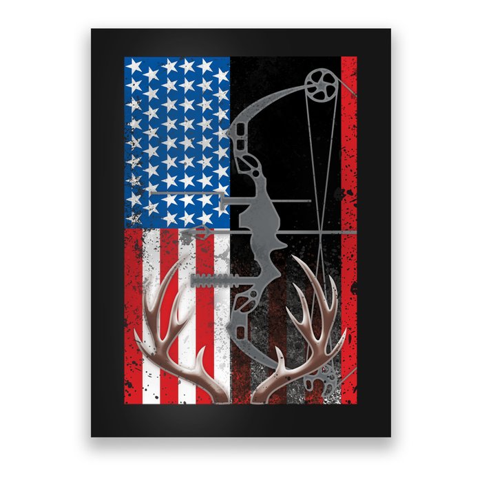 American Hunter USA Flag Poster