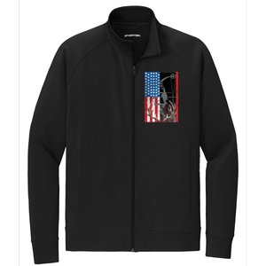 American Hunter USA Flag Stretch Full-Zip Cadet Jacket